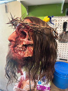 Severed Jesus head