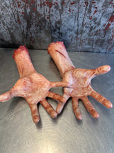Cargar imagen en el visor de la galería, Pair of male hands with fingers spread