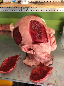 Severed head with magnetics