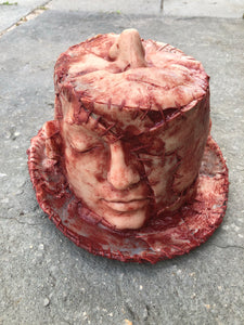 Flesh covered top hat
