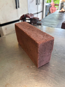 Hollow silicone brick